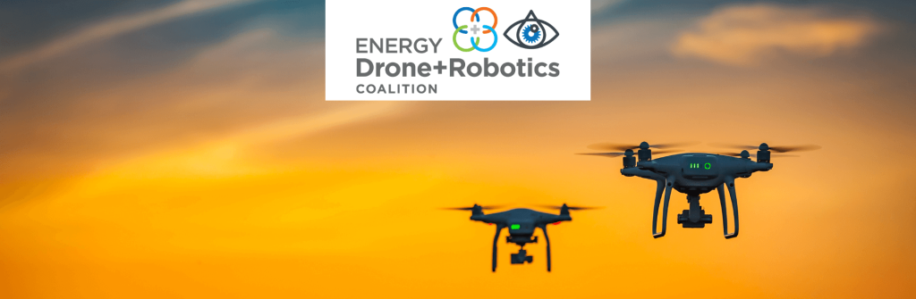 Drone image for energy drone and robotics summit